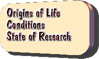 origins of life, conditions, state of research